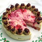 Vegan Cranberry Cheesecake