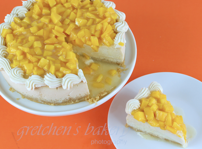 Vegan Mango Cheesecake