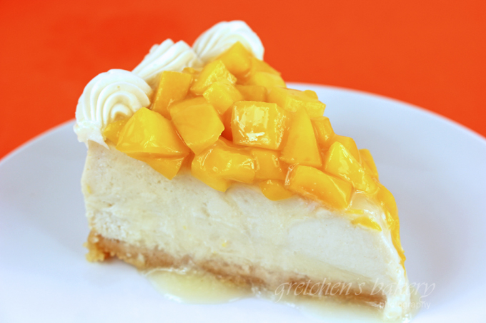 Vegan Mango Cheesecake