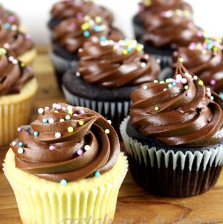 Vegan Fudge Cupcakes