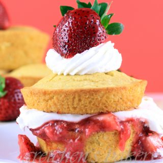 Strawberry Corn Cakes