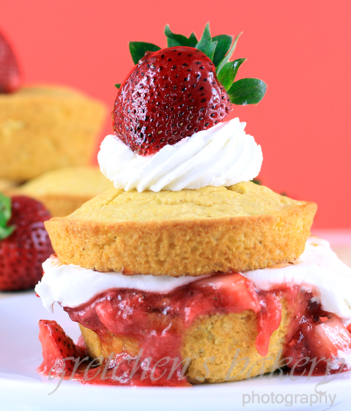 Strawberry Corn Cakes