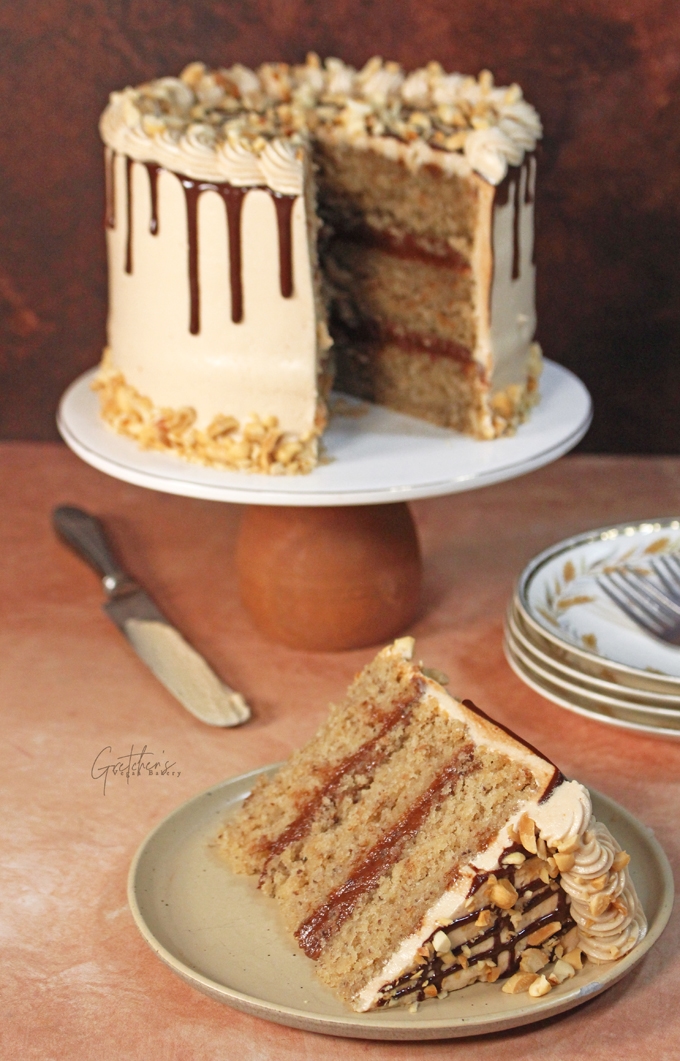 Peanut Butter Fudge Cake