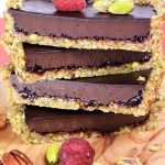 No Bake Chocolate Raspberry Ganache Tart