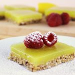 No Bake Vegan Lemon bars