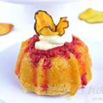 Peach Melba Princess Cakes