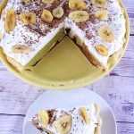 Black Bottom Banana Cream Pie~ VEGAN!