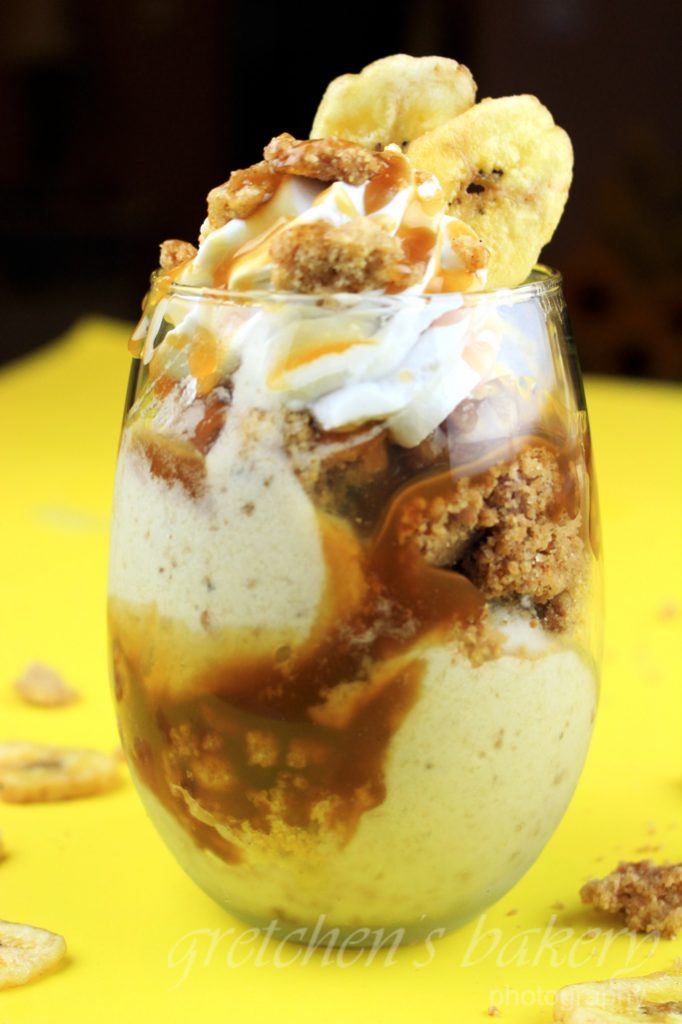 Nice Cream Recipe Caramel Banana Parfait