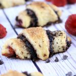 Vegan Chocolate Raspberry Rugelach