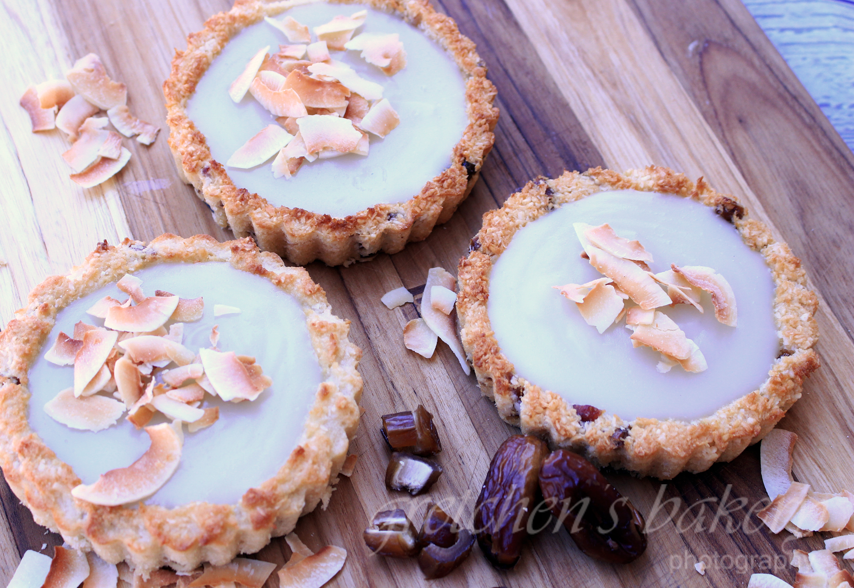 Vegan Coconut Custard Pie