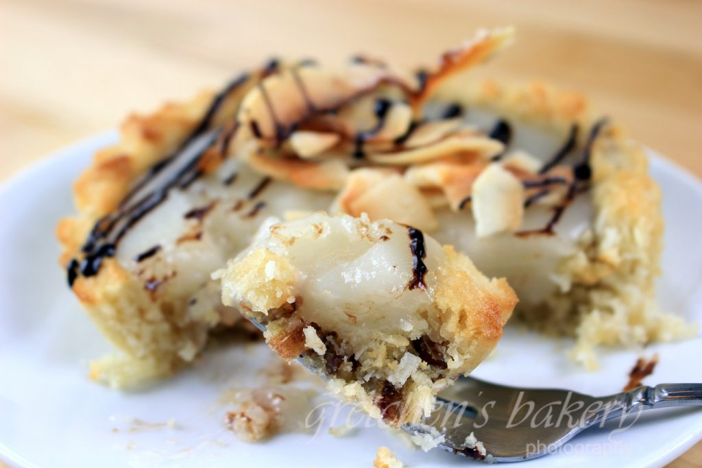 Vegan Coconut Custard Pie