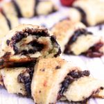 Vegan Chocolate Raspberry Rugelach