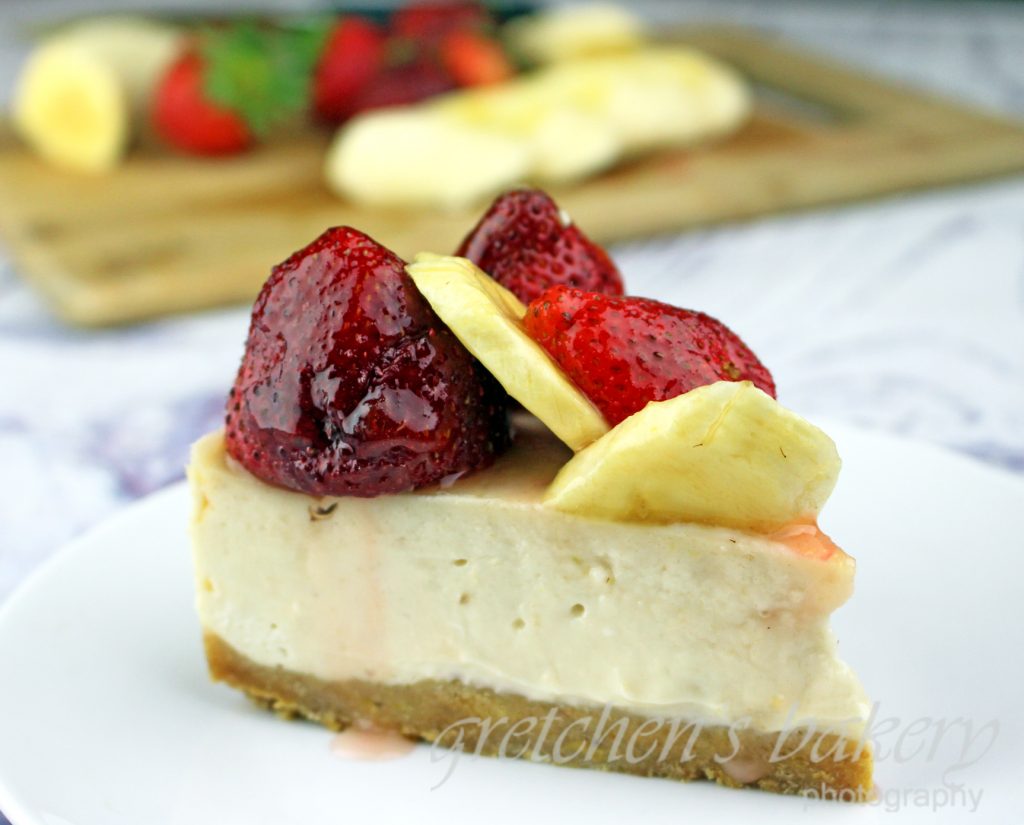 Strawberry Banana Cheesecake