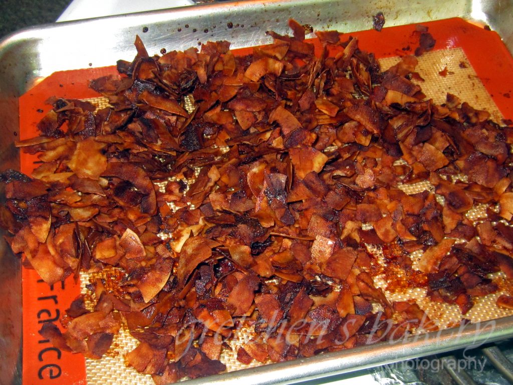 Crispy Smoky Coconut Bacon