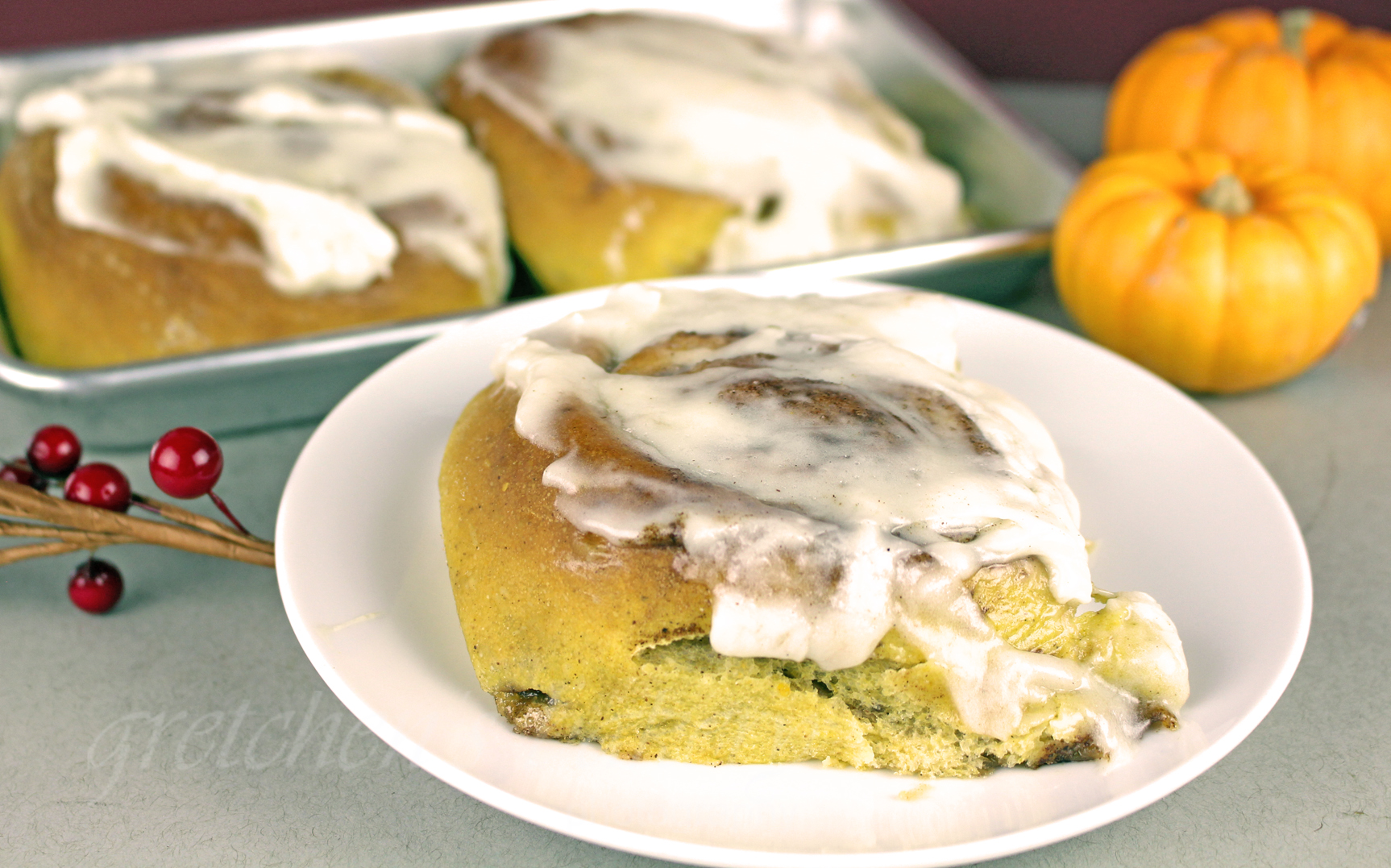 Pumpkin Cinnamon Buns