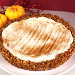 Vegan Pumpkin Cream Pie