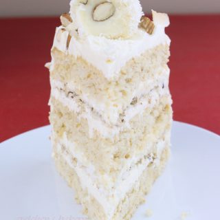 Vegan Raffaello Cake