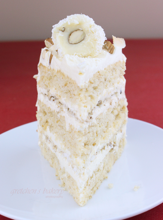 Vegan Raffaello Cake