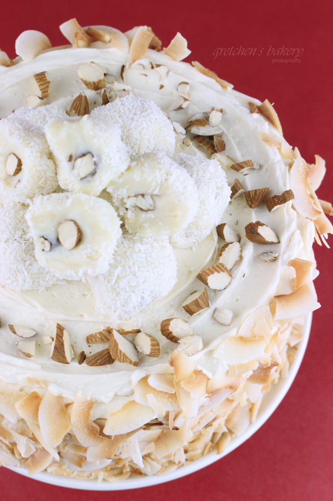 Vegan Raffaello Cake