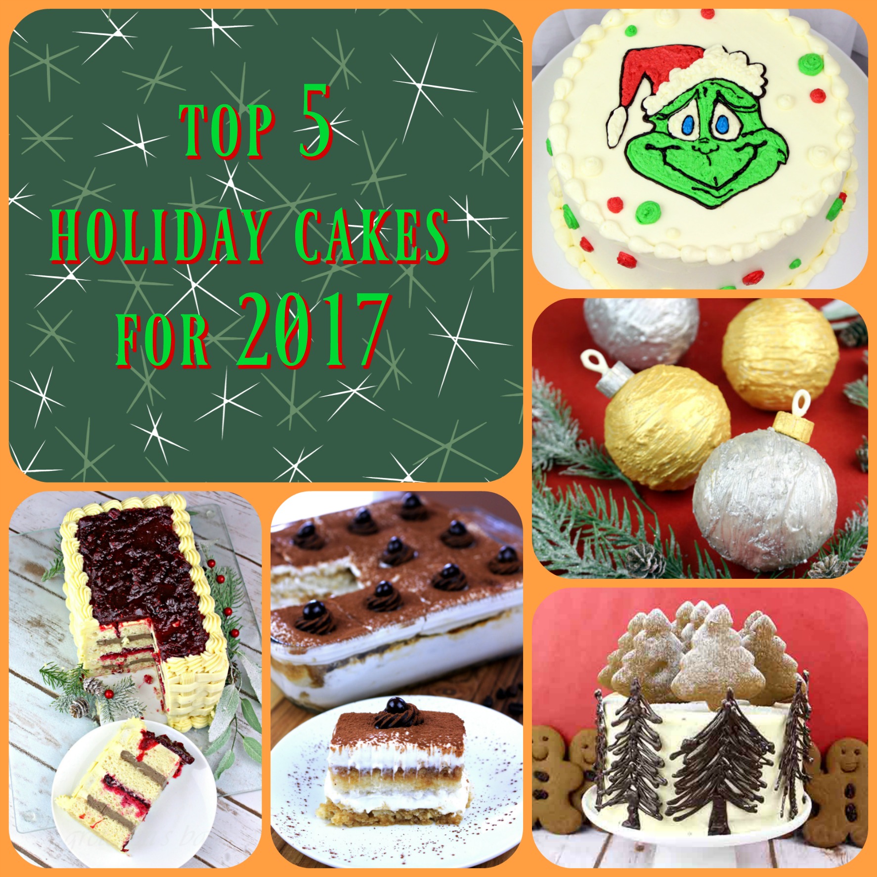Top 5 Holiday Cakes you Must Make this Season!