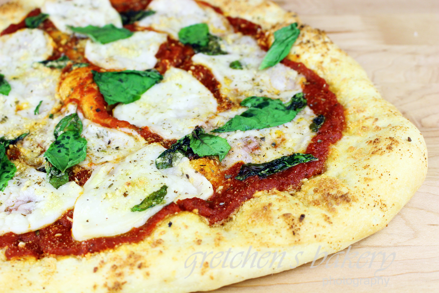 Vegan Pizza Margherita