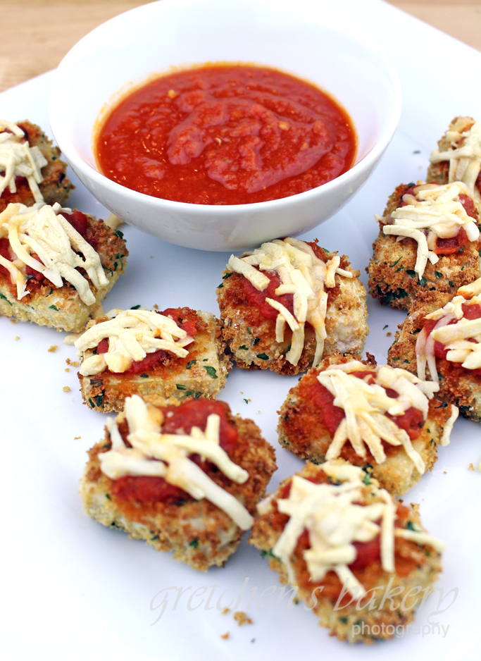 Parmesan Tofu Bites