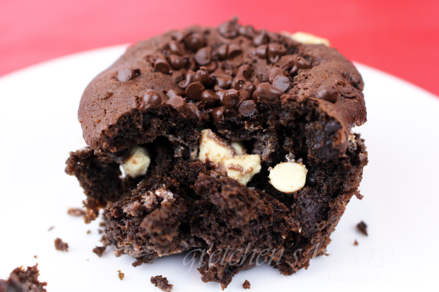 Vegan Triple Chocolate Muffins