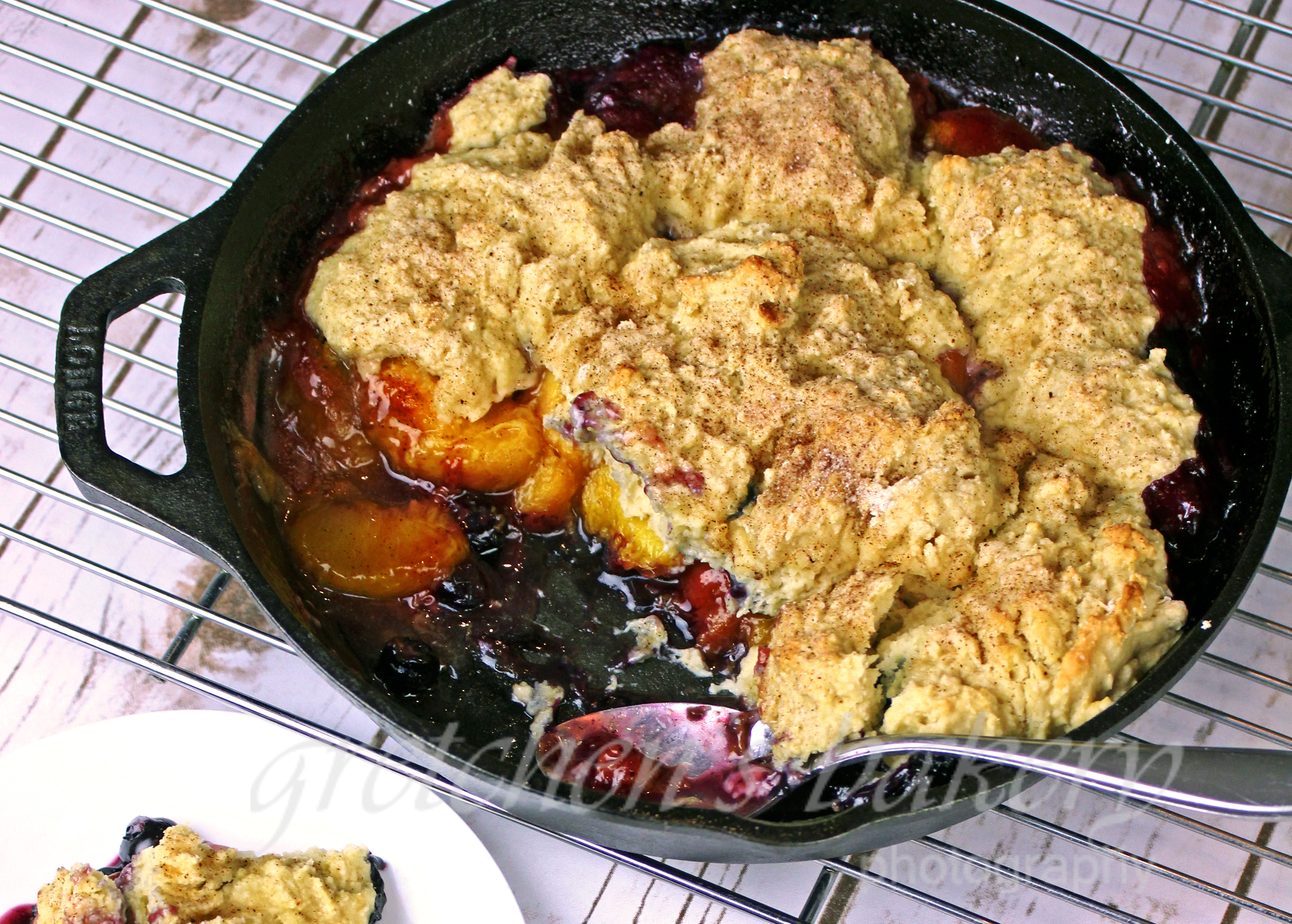 Vegan Peach Cobbler Recipe