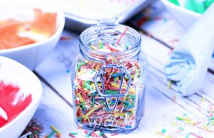 Homemade Sprinkles! vegan gluten free