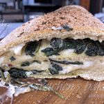 Spinach Provolone Stromboli