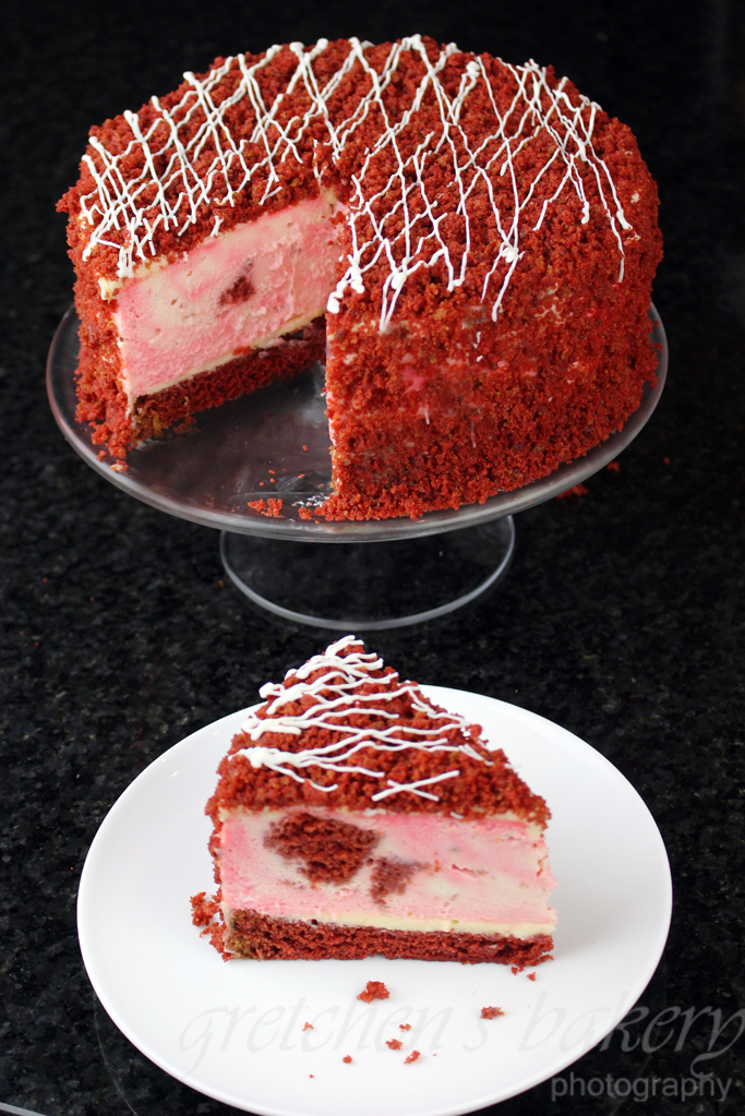 Vegan Red Velvet Cheesecake