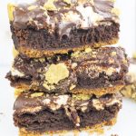 S'mores Fudge Brownie Bars