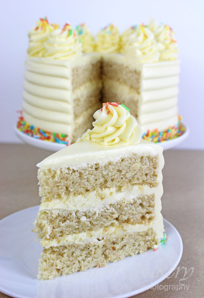 The Best Vegan Vanilla Cake Recipe - Gretchen's Vegan Bakery