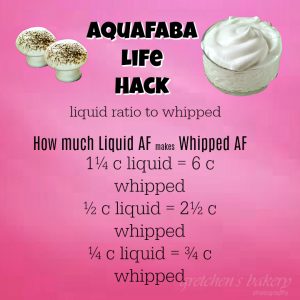 Aquafaba Life Hack