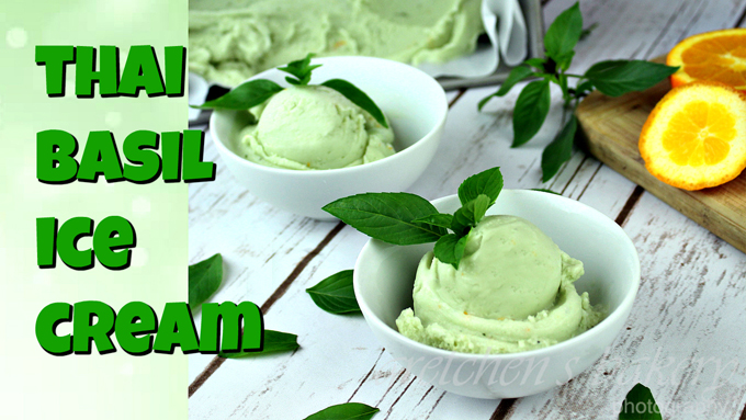 Basil Ice Cream~ Vegan