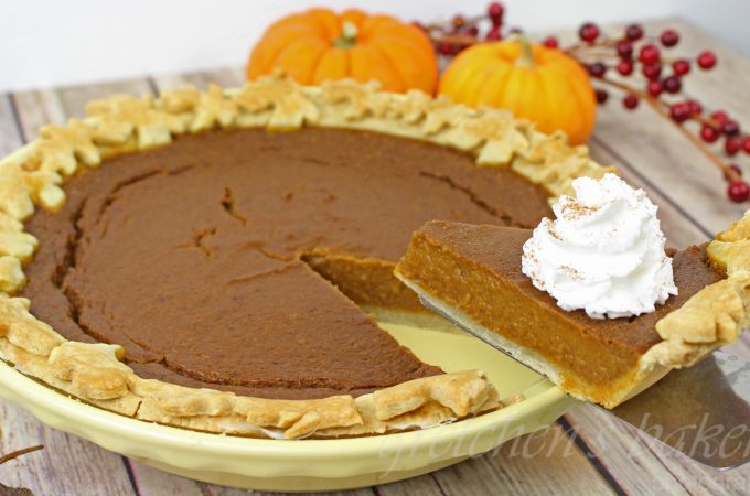 Vegan Pumpkin Pie Recipe