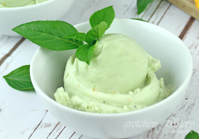 Basil Ice Cream~ Vegan