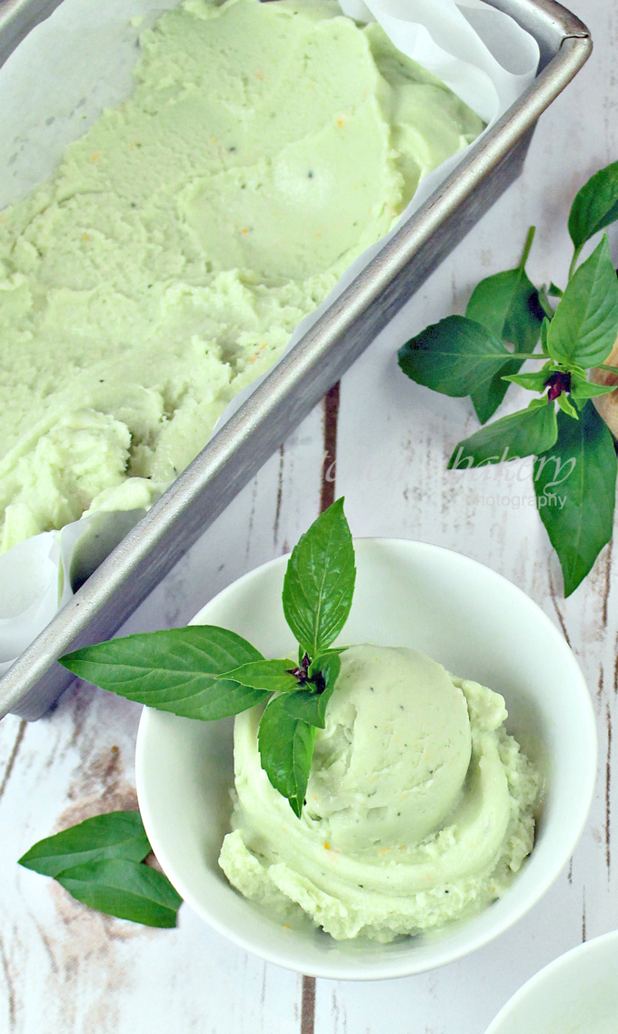 Basil Ice Cream~ Vegan