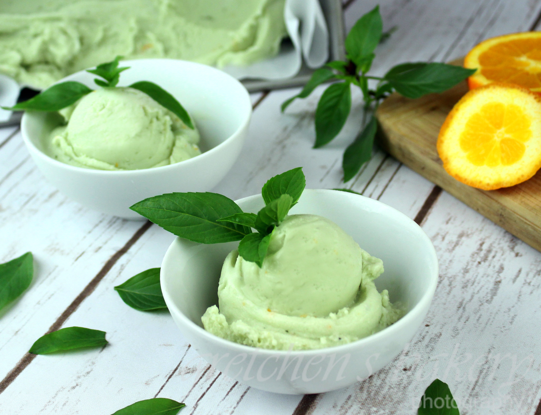 Thai Basil Ice Cream Vegan