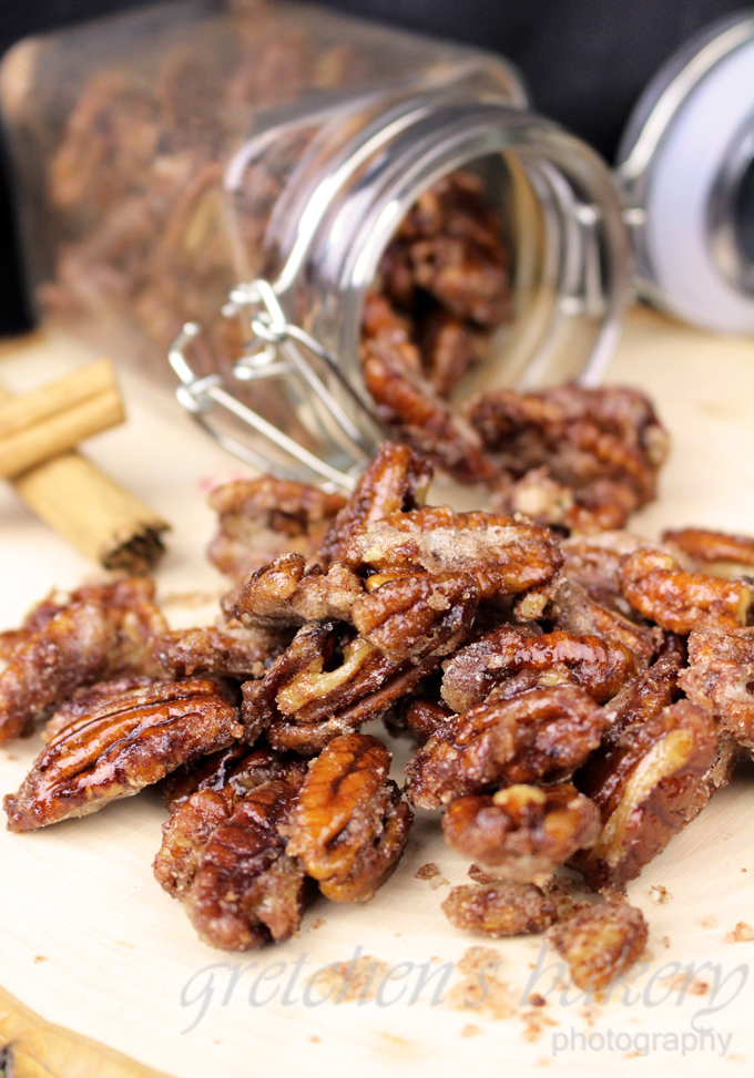 Vegan Candied Pecans- with Aquafaba!