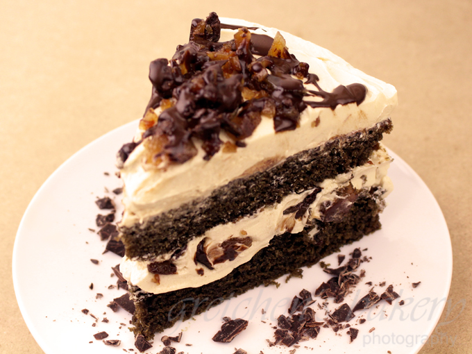 Coffee Toffee Cream Cake - Gretchen&amp;#39;s Vegan Bakery