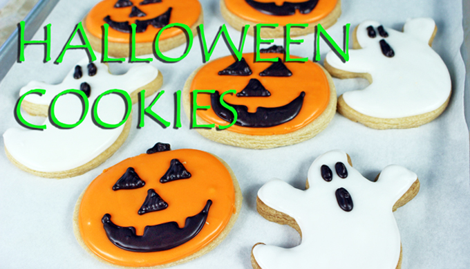 Vegan Halloween Sugar Cookies