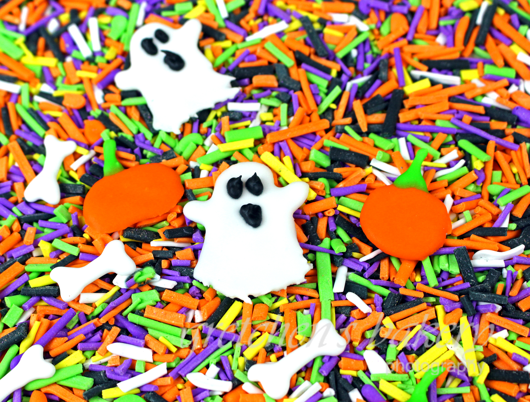 Homemade Halloween Sprinkles