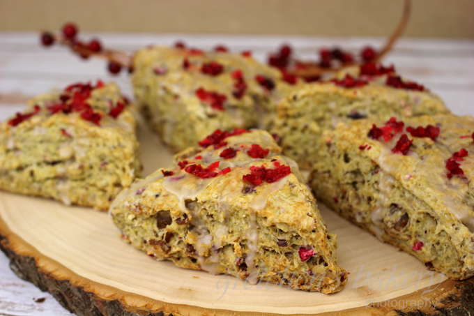 Cranberry Maple Walnut Scones