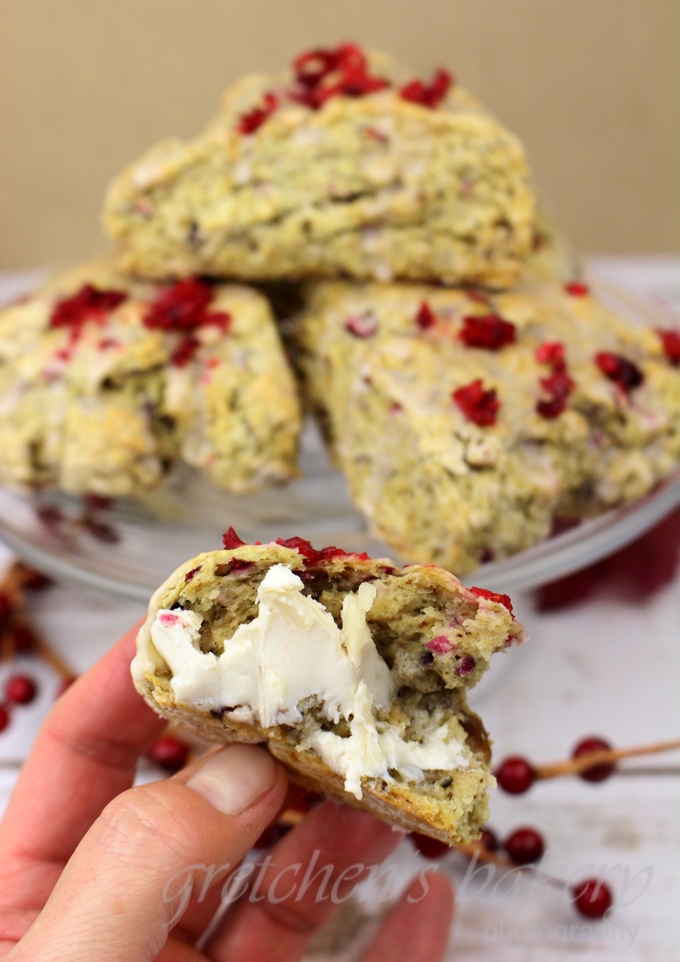 Cranberry Maple Walnut Scones