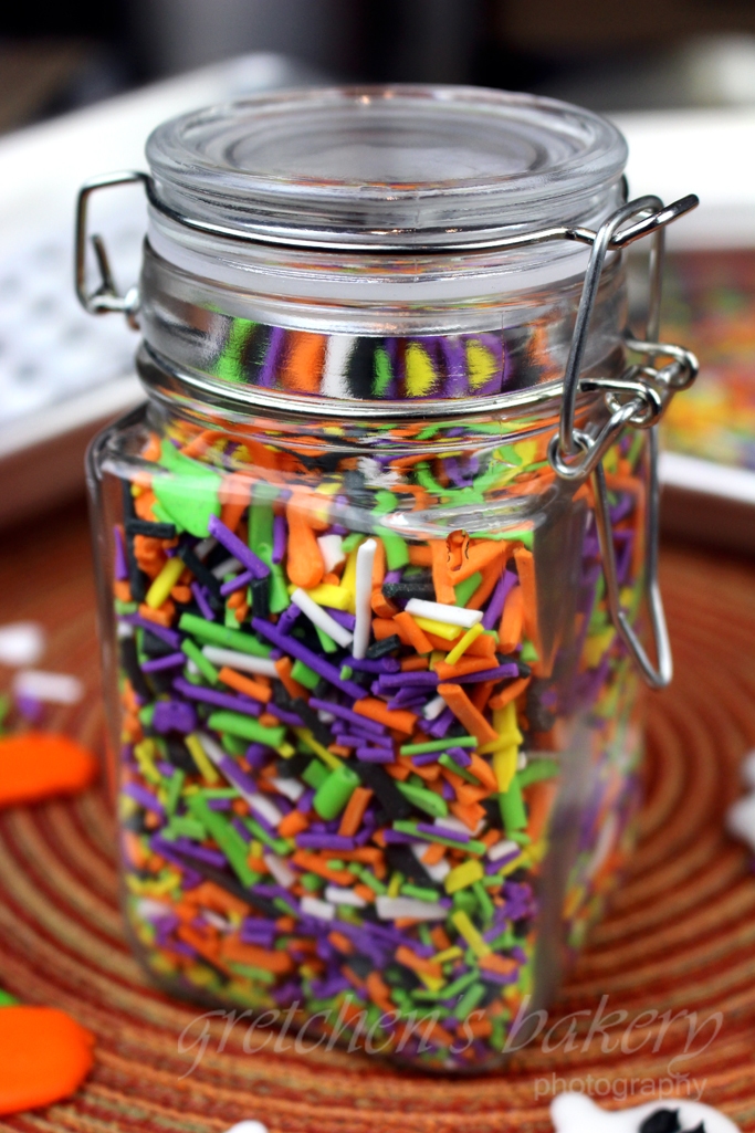 Homemade Halloween Sprinkles