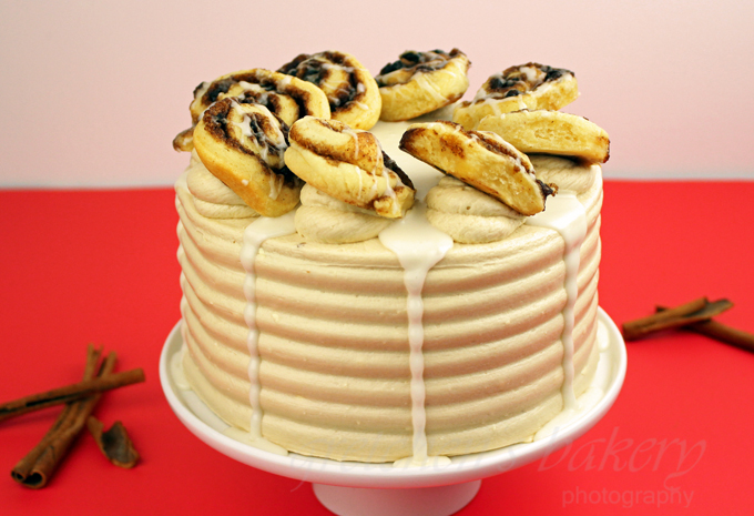 Cinnamon Roll Cake
