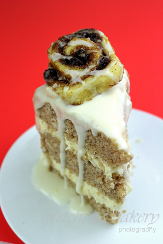 Cinnamon Roll Cake