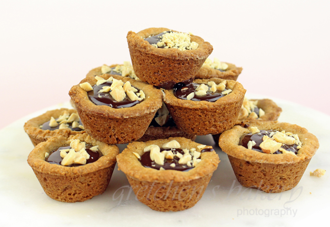 Inside Out Peanut Butter Cookie Cups