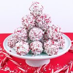 Peppermint Cake Balls